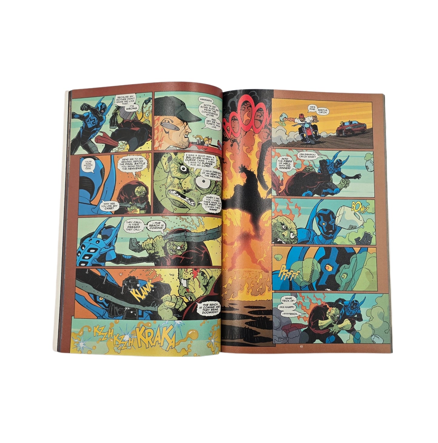 DC Blue Beetle: Road Trip Comic Book