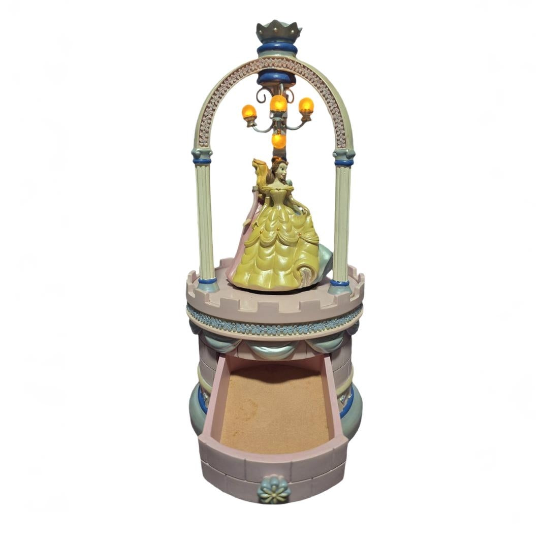 Disney Store Exclusive Princess Musical & Light Up Jewelry Box w Drawer