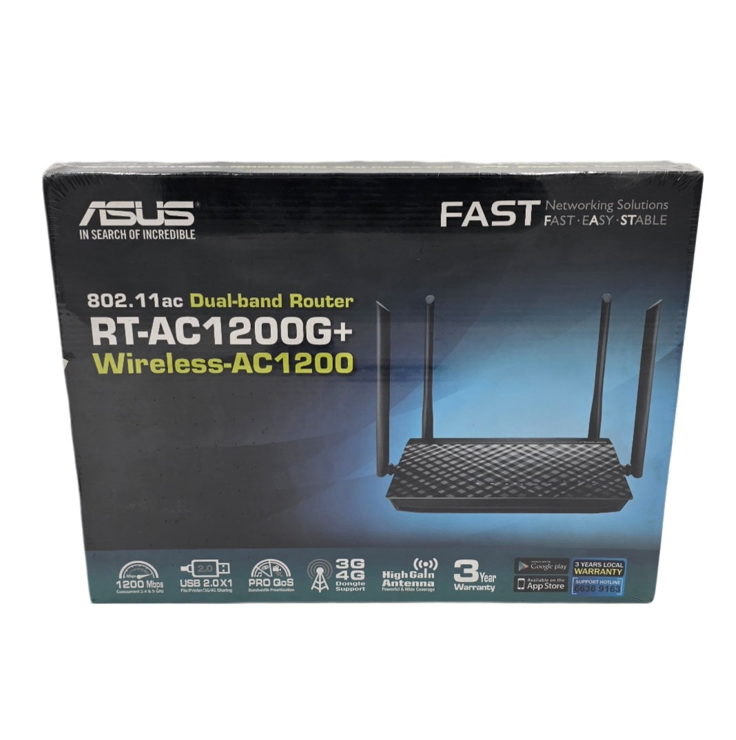 ASUS RT-AC1200G+ Wireless 802.11 AC Dual Band Router