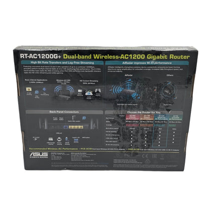 ASUS RT-AC1200G+ Wireless 802.11 AC Dual Band Router