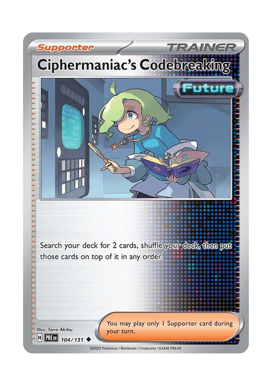 Ciphermaniac's Codebreaking (104/131) SV: Prismatic Evolutions (PRE)