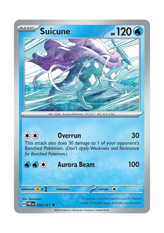 Suicune (024/131) SV: Prismatic Evolutions (PRE)