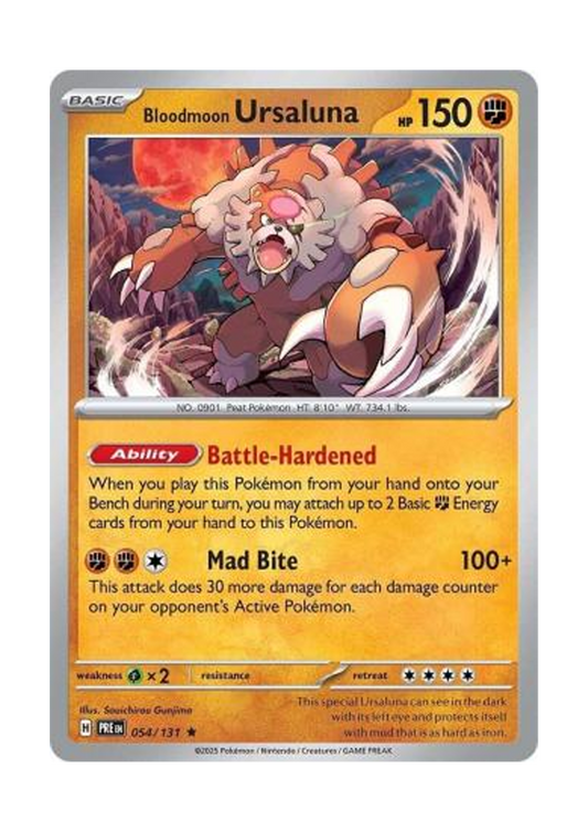 Bloodmoon Ursaluna [Holo] (054/131) SV: Prismatic Evolutions (PRE)
