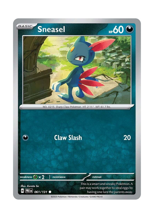 Sneasel (061/131) SV: Prismatic Evolutions (PRE)