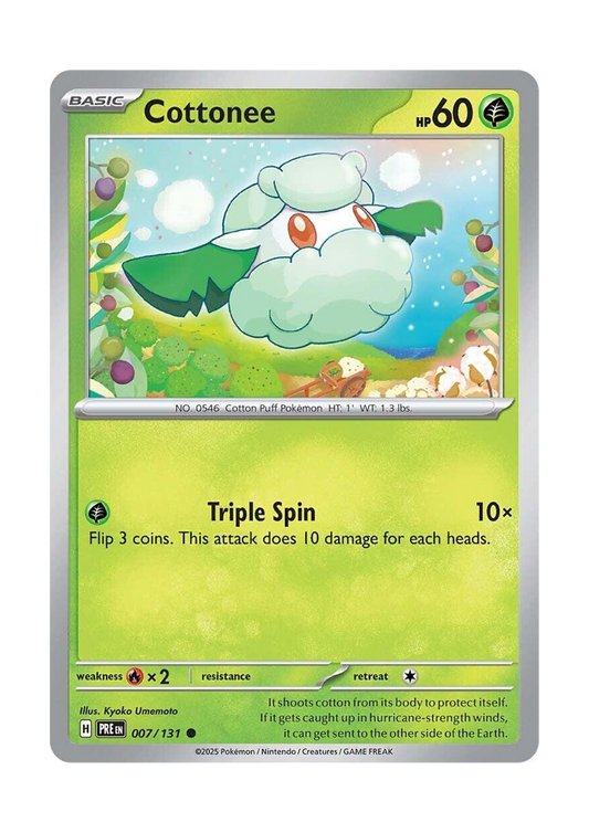 Cottonee (007/131) SV: Prismatic Evolutions (PRE)