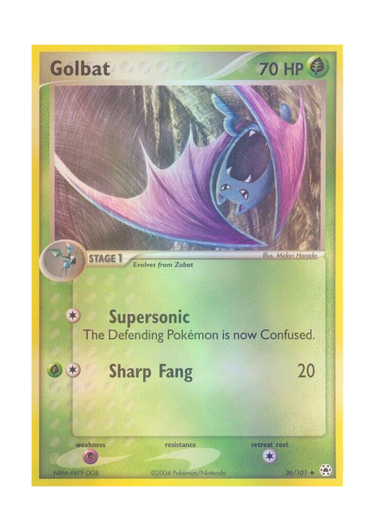 Golbat (036/101) Hidden Legends (HL) Reverse Holo