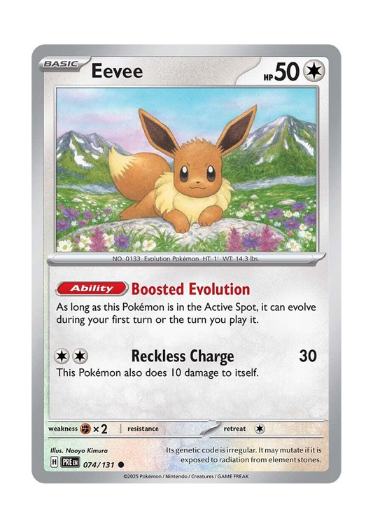 Eevee (074/131) SV: Prismatic Evolutions (PRE)