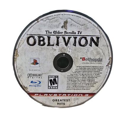 PS3 Elder Scrolls IV Oblivion Greatest Hits Edition (Region 1) Game
